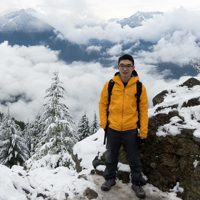 Jian Wang at Mount Si, Washington